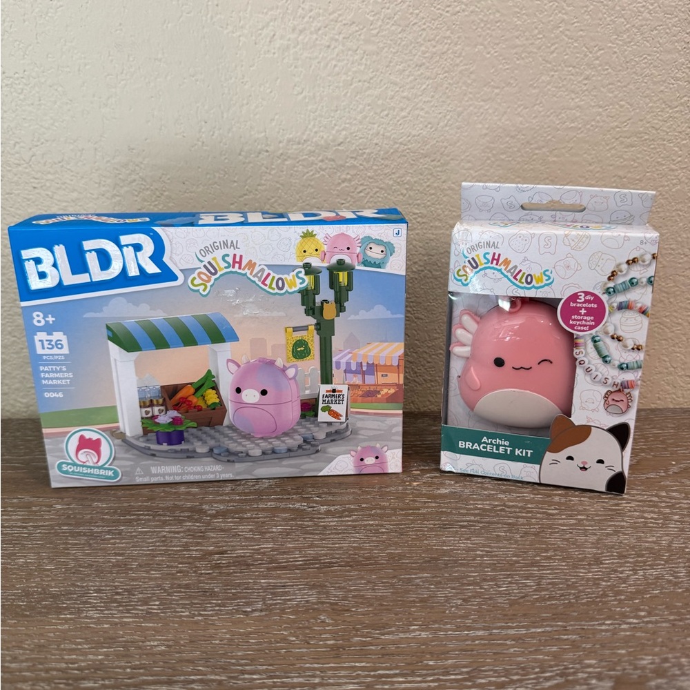 🆕 Squishmallows Bracelet Kit & Building Kit